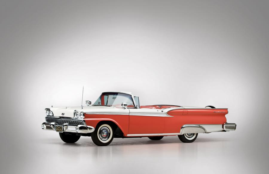 Ford Galaxie Skyliner Retractable Hardtop Red '1959